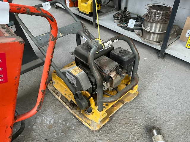 2010 wacker neuson wp 1550 a trilplaat - afbeelding 3 van  6