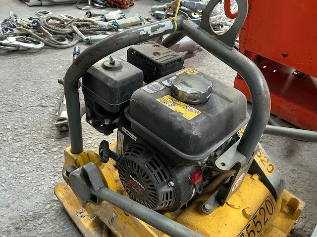 2010 wacker neuson wp 1550 a trilplaat - afbeelding 5 van  6