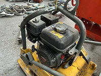 2010 wacker neuson wp 1550 a trilplaat - afbeelding 5 van  6
