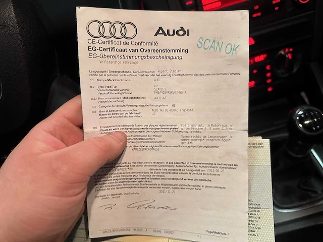 2011 - audi a3 - personenauto - afbeelding 26 van  35