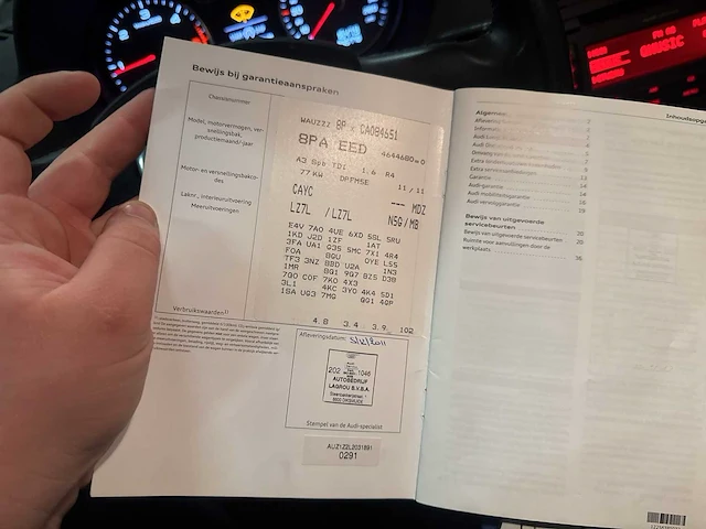 2011 - audi a3 - personenauto - afbeelding 30 van  35