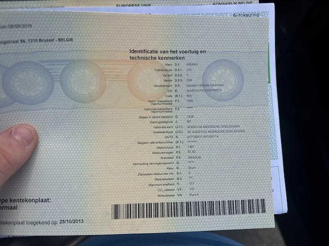2011 - nissan qashqai - personenauto - afbeelding 35 van  42