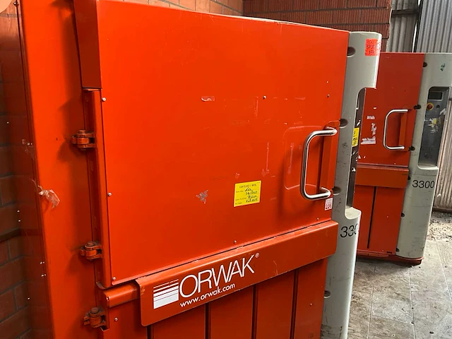 2011 - orwak compactor 3300 - papier shredder - afbeelding 2 van  8