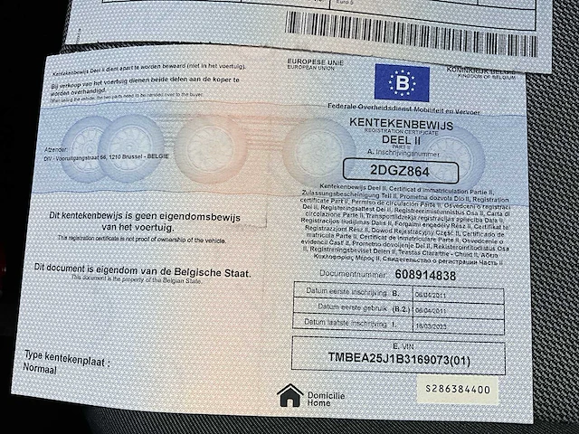 2011 - skoda fabia - personenauto - afbeelding 19 van  29