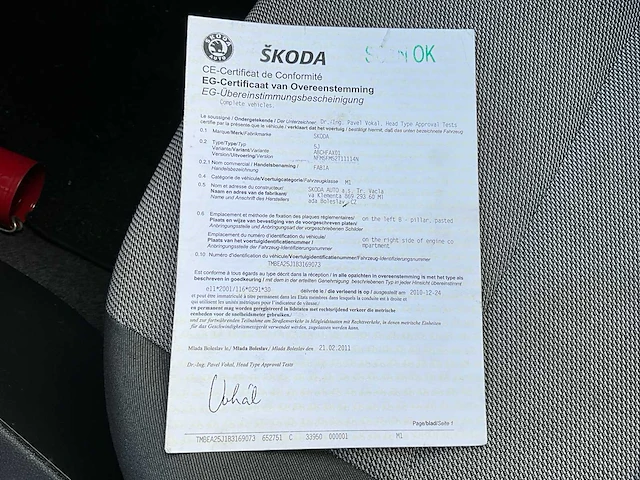 2011 - skoda fabia - personenauto - afbeelding 22 van  29