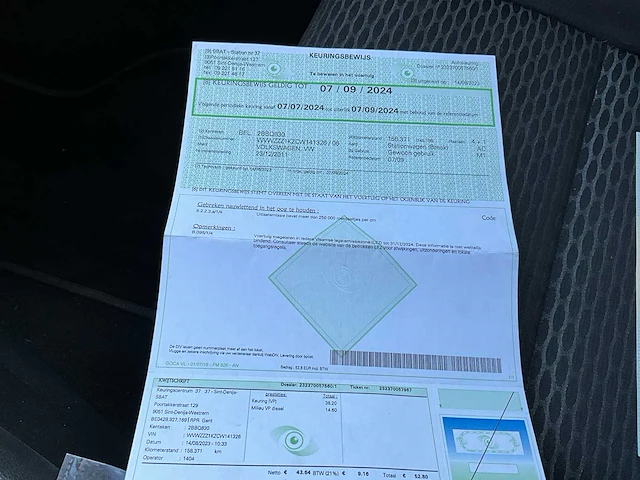 2011 - volkswagen golf - personenauto - afbeelding 17 van  24