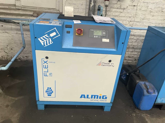 2011 almig flex 15 luchtcompressor - afbeelding 2 van  4