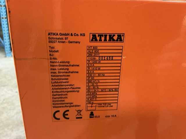 2011 atika ale 800 bouwdroger - afbeelding 4 van  4