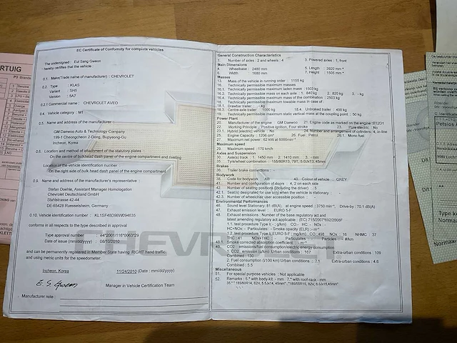 2011 chevrolet aveo personenauto - afbeelding 33 van  40