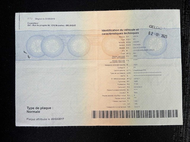 2011 dacia duster 4x4 licht vracht - afbeelding 15 van  22