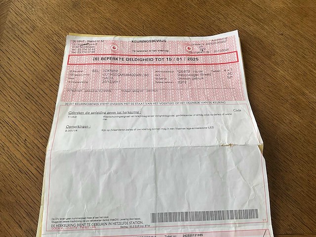 2011 dacia duster - afbeelding 15 van  26