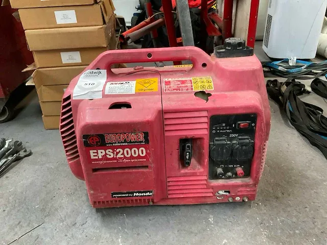 2011 europower epsi2000 stroomgenerator - afbeelding 2 van  3