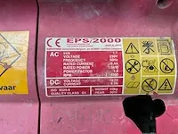 2011 europower epsi2000 stroomgenerator - afbeelding 3 van  3