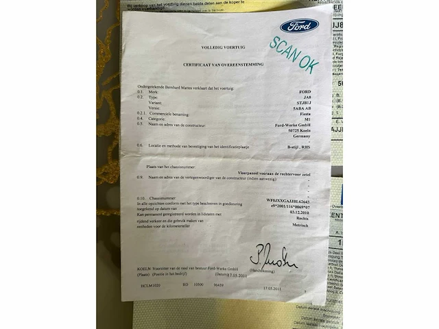2011 ford fiësta - personenauto - afbeelding 21 van  28