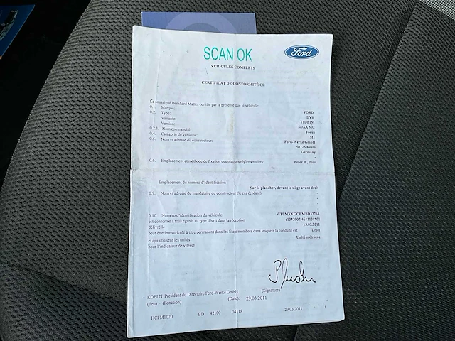 2011 ford focus sedan 1.5 tdci personenauto - afbeelding 27 van  35