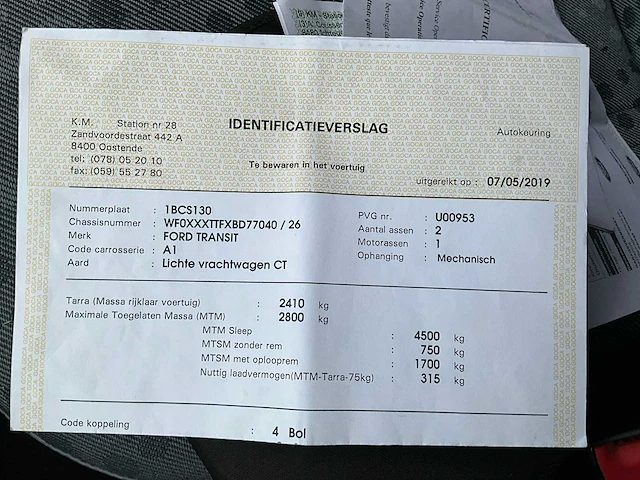 2011 ford transit - afbeelding 28 van  35
