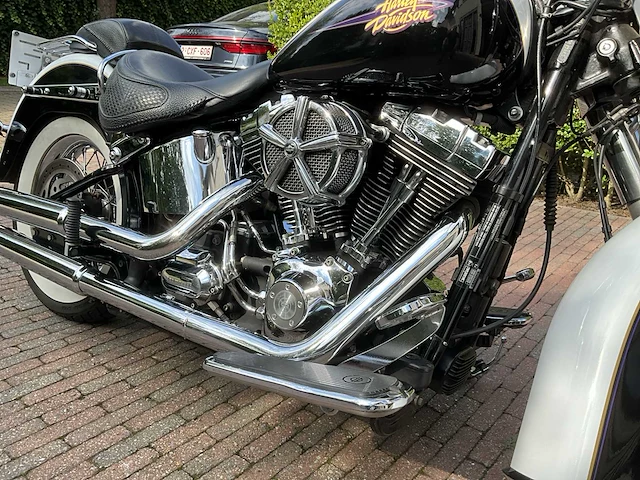 2011 harley-davidson flstn softballen deluxe motorfiets - afbeelding 6 van  24