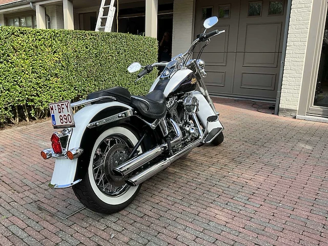 2011 harley-davidson flstn softballen deluxe motorfiets - afbeelding 20 van  24