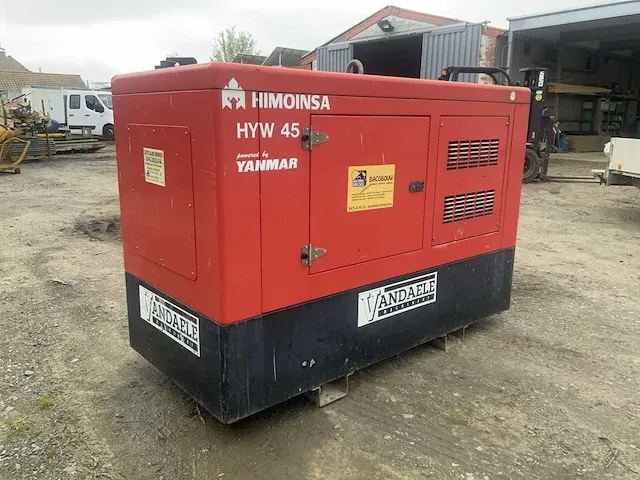 2011 himoinsa yanmar hyw 45 t5 stroomaggregaat - afbeelding 4 van  10