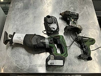 2011 hitachi cr 18dsl accu reciprozaag - afbeelding 1 van  7