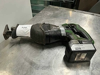 2011 hitachi cr 18dsl accu reciprozaag - afbeelding 2 van  7