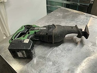 2011 hitachi cr 18dsl accu reciprozaag - afbeelding 3 van  7