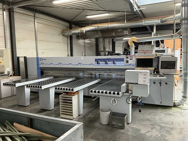 2011 holzma profi hpl380/43/22/x/new platen opdeelzaagmachine - afbeelding 12 van  24