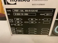 2011 homag kal 330 profiline kantaanlijmmachine - afbeelding 6 van  18