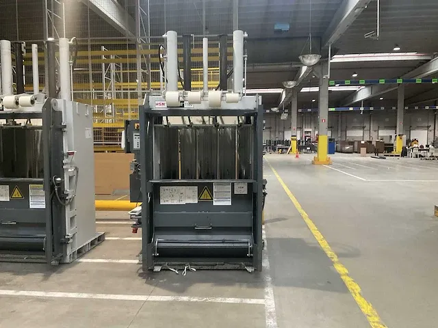 2011 hsm v-press 1160 max papierpers/balenpers - afbeelding 3 van  8