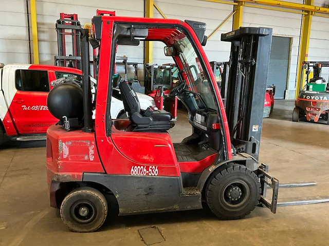 2011 hyster h2.5ft vorkheftruck (68026-536) - afbeelding 7 van  12