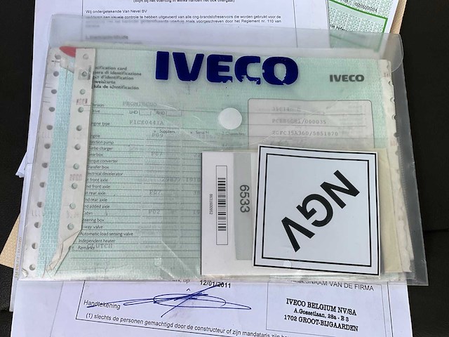 2011 iveco daily 3.0 - 59 676km - kipper - afbeelding 47 van  51