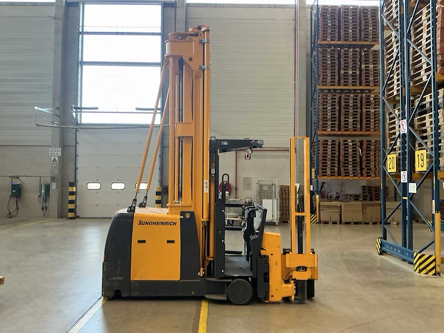 2011 jungheinrich ekx 515k reach truck - afbeelding 4 van  10