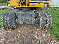 2011 komatsu pw160-7eo banden graafmachine - afbeelding 5 van  34