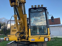 2011 komatsu pw160-7eo banden graafmachine - afbeelding 9 van  34