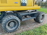 2011 komatsu pw160-7eo banden graafmachine - afbeelding 19 van  34