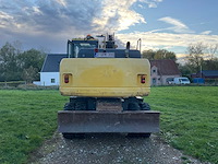 2011 komatsu pw160-7eo banden graafmachine - afbeelding 30 van  34