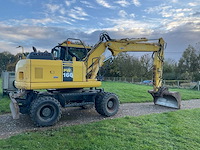 2011 komatsu pw160-7eo banden graafmachine - afbeelding 32 van  34