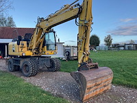 2011 komatsu pw160-7eo banden graafmachine - afbeelding 34 van  34