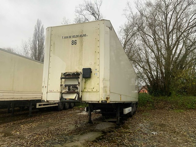 2011 krone sd27 vrachtwagen oplegger - afbeelding 1 van  8