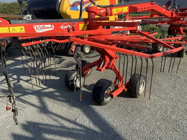 2011 kuhn ga6632 dubbel getrokken hark - afbeelding 3 van  7