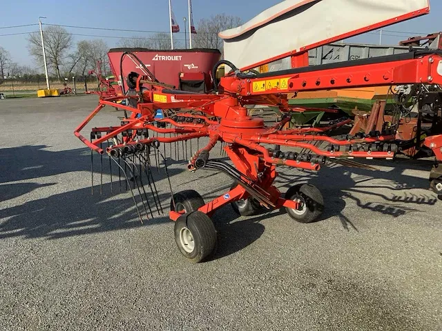 2011 kuhn ga6632 dubbel getrokken hark - afbeelding 6 van  7