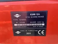 2011 kuhn ga6632 dubbel getrokken hark - afbeelding 7 van  7