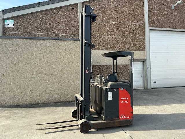 2011 linde r14-s12 reach truck - afbeelding 1 van  10
