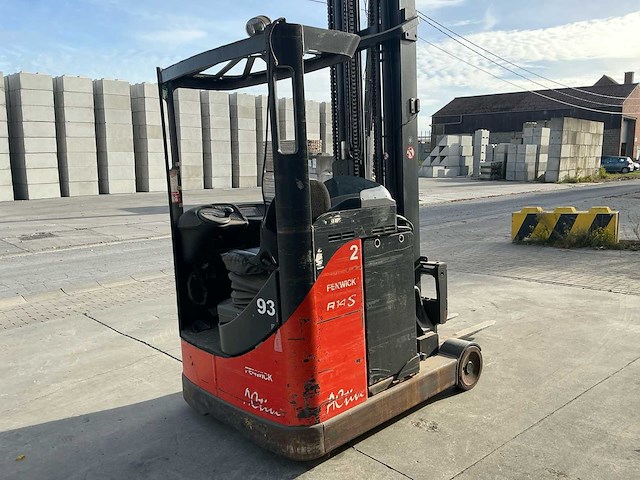2011 linde r14-s12 reach truck - afbeelding 4 van  10