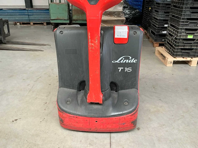 2011 linde t16 elektrische palletwagen - afbeelding 3 van  7