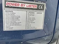 2011 lister lp20ss stroomgenerator - afbeelding 6 van  9
