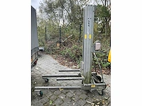 2011 lm575 alp lift / materiaallift met handlier - afbeelding 3 van  9