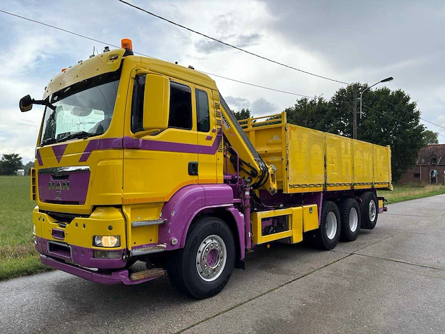 2011 man 92s vrachtwagen kraan en kipbak - afbeelding 22 van  24