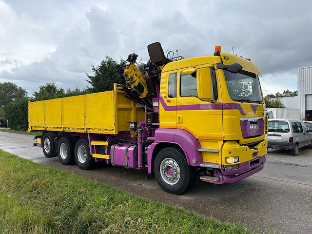 2011 man 92s vrachtwagen kraan en kipbak - afbeelding 23 van  24