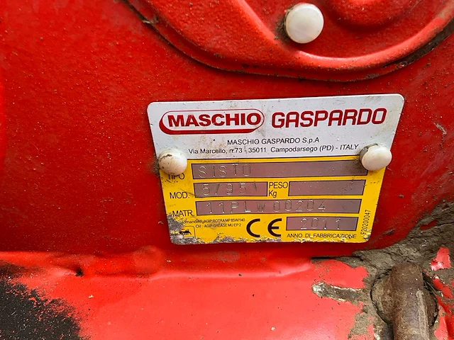 2011 maschio sisto 5 schaar wentelploeg - afbeelding 6 van  14